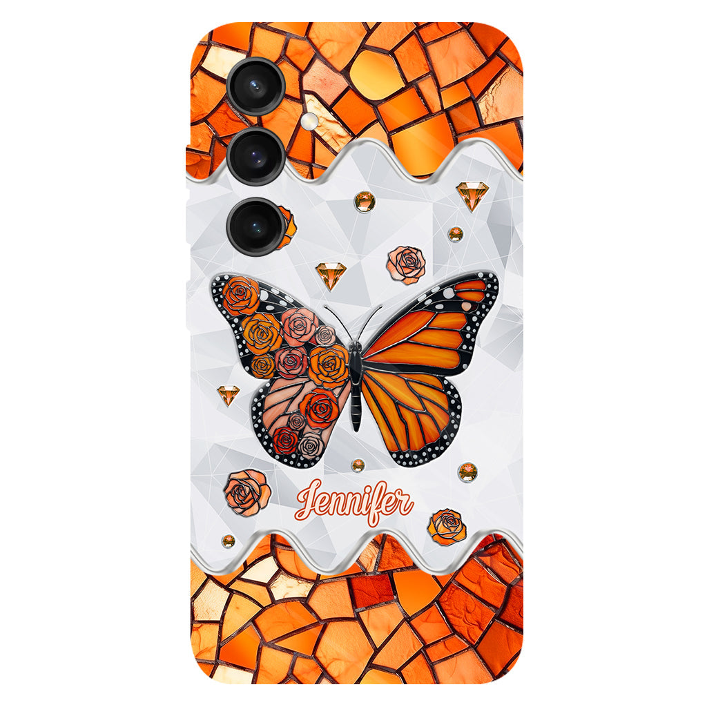 Wunderschöner Schmetterling – Personalisierte Handyhülle mit Schmetterlingsmotiv