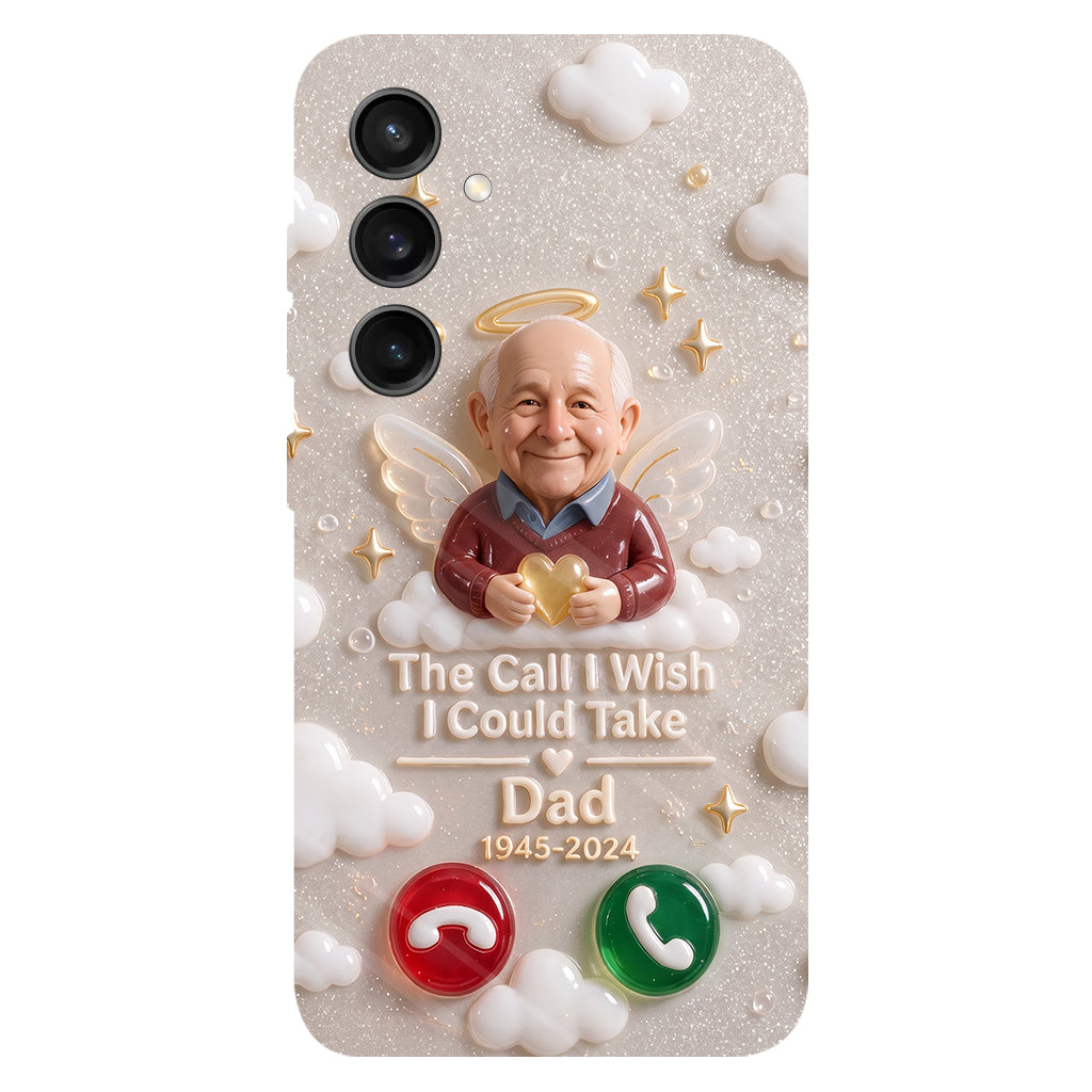 The Call I Wish I Could Take - Personalized Memorial Clear Phone Case