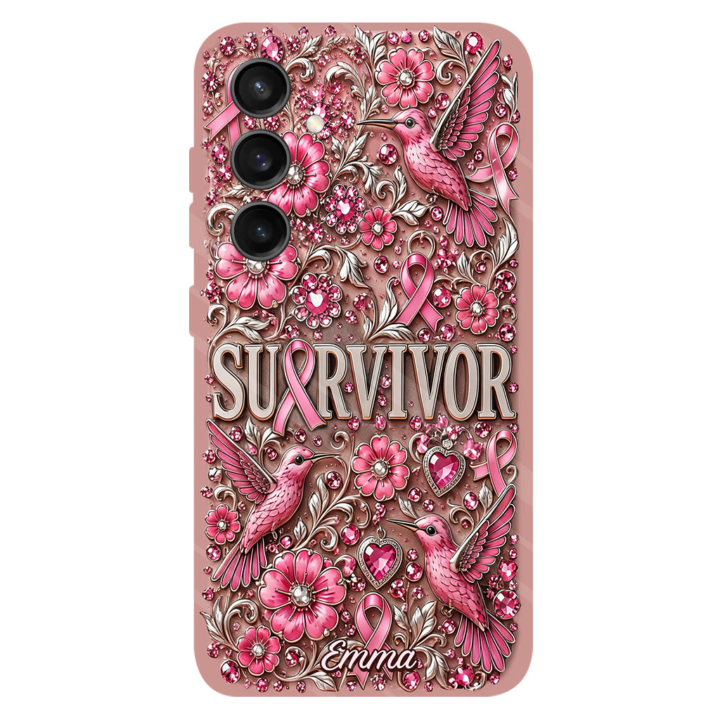 Breast Cancer Awareness - Personalized Breast Cancer Awareness Full Print Phone Case