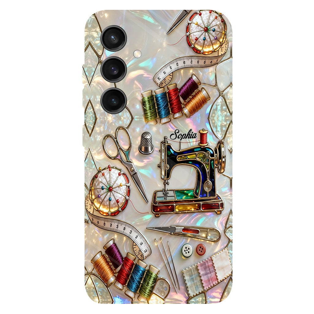 Love Sewing - Personalized Sewing Full Print Phone Case