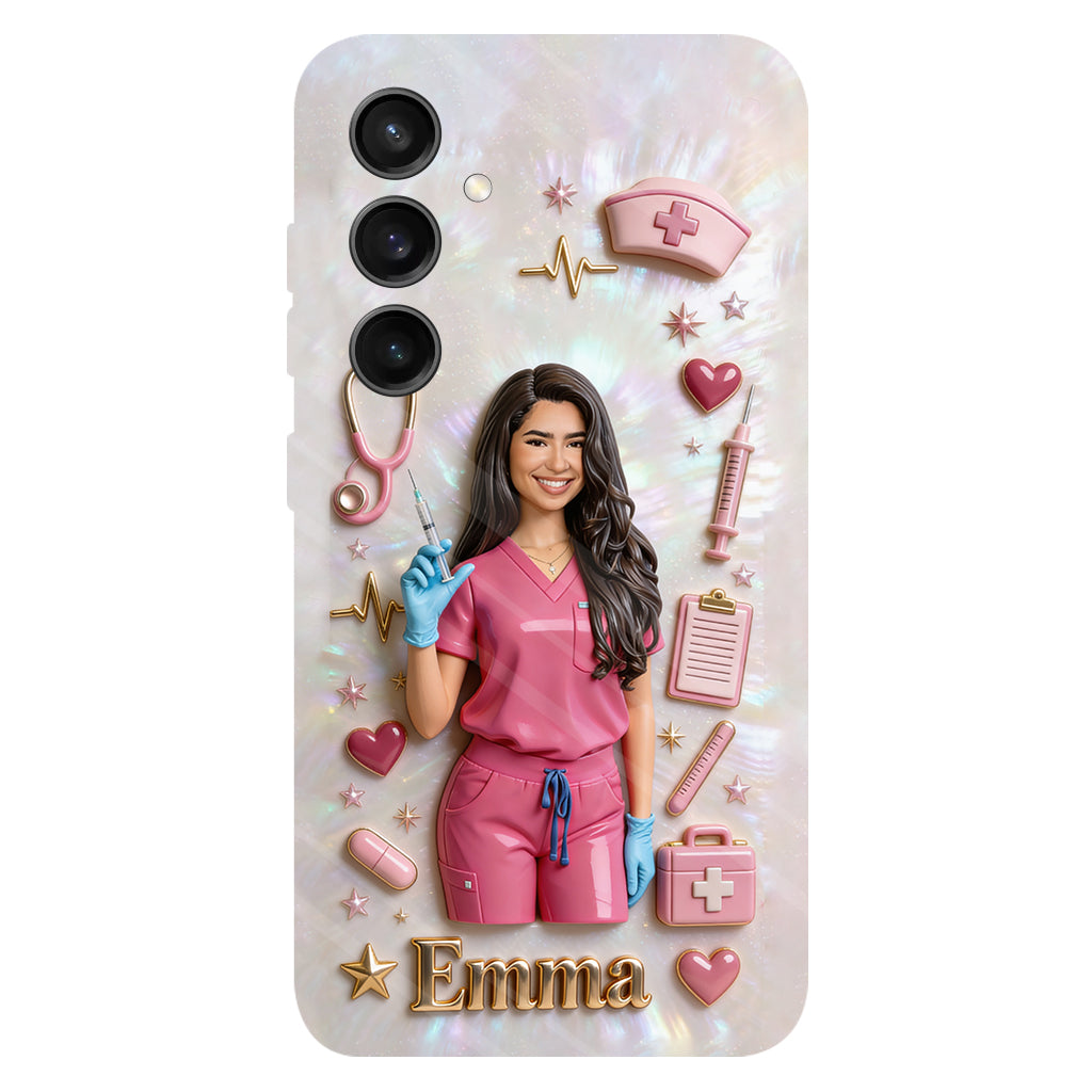 Medical Nurse - Personalized Nurse Full Print Phone Case