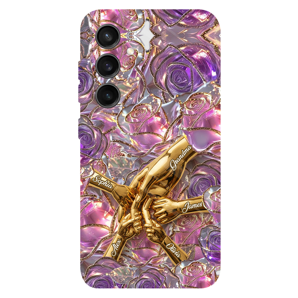 Holding Hands - Personalized Mother Full Print Phone Case