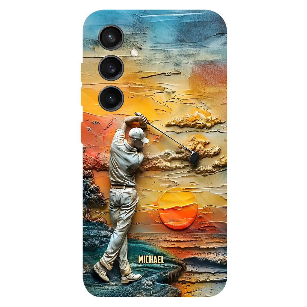 Golf Is My Life - Personalized Golf Full Print Phone Case