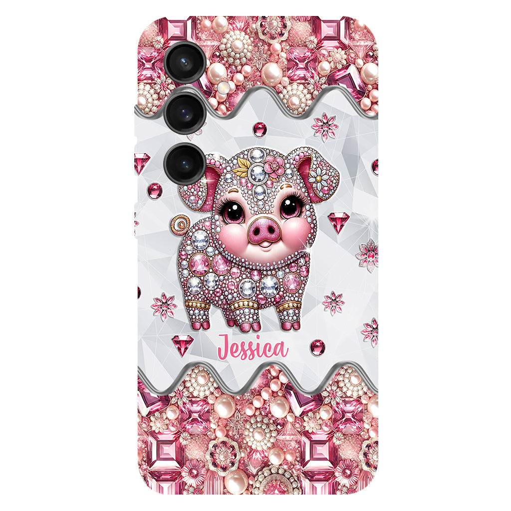 Cute Pig - Personalized Pig Lover Full Print Phone Case