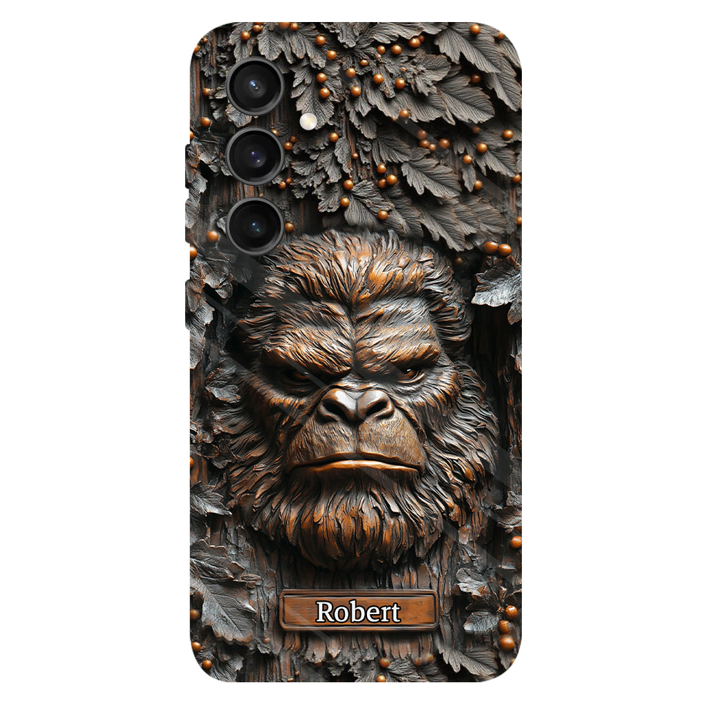 Sasquatch - Personalized Camping Full Print Phone Case