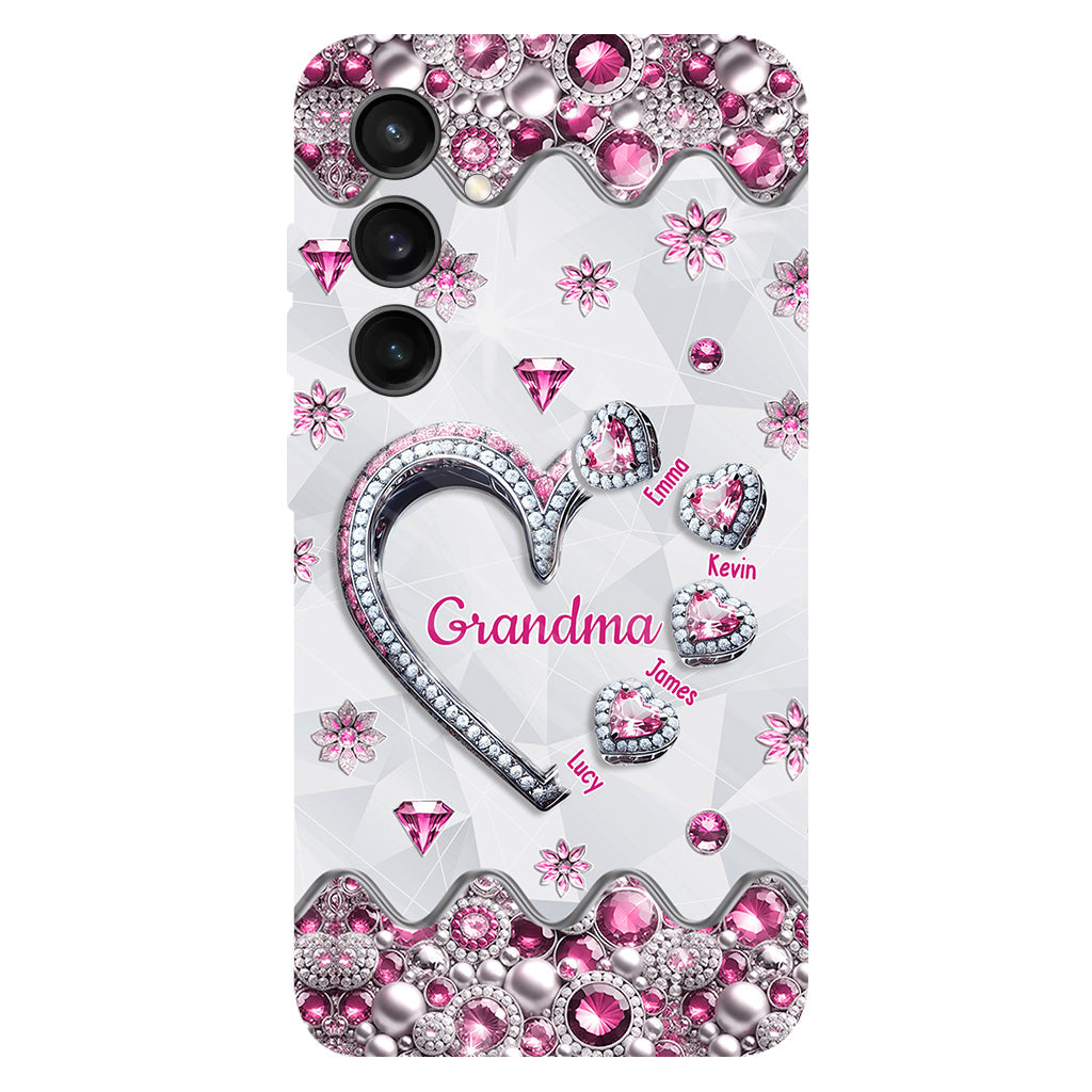 Geschenkidee für Oma, Mama usw. – Personalisierte Handyhülle mit Oma-Motiv