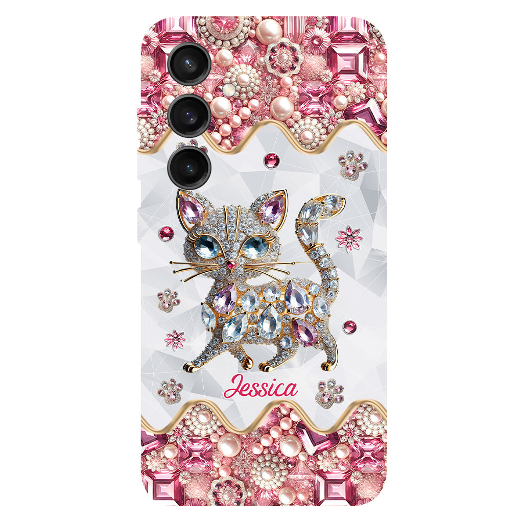 Just A Girl Who Loves Cats - Personalized Cat Full Print Phone Case