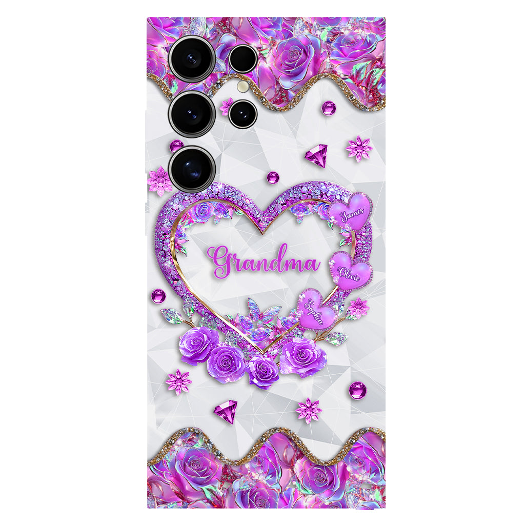 Omas Lieblinge - Personalisierte Handyhülle mit Oma-Motiv