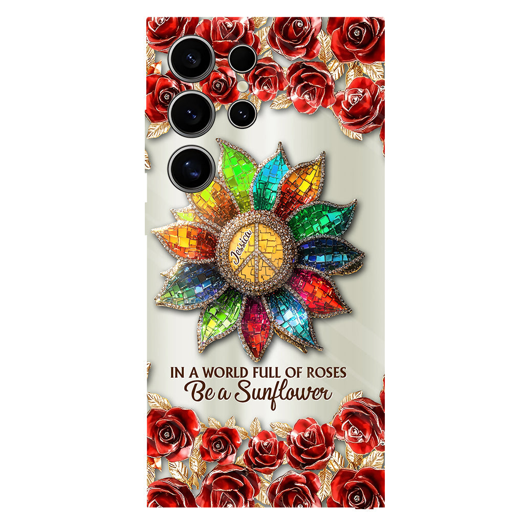 Hippie Soul – Personalisierte Handyhülle mit Hippie-Vollbilddruck