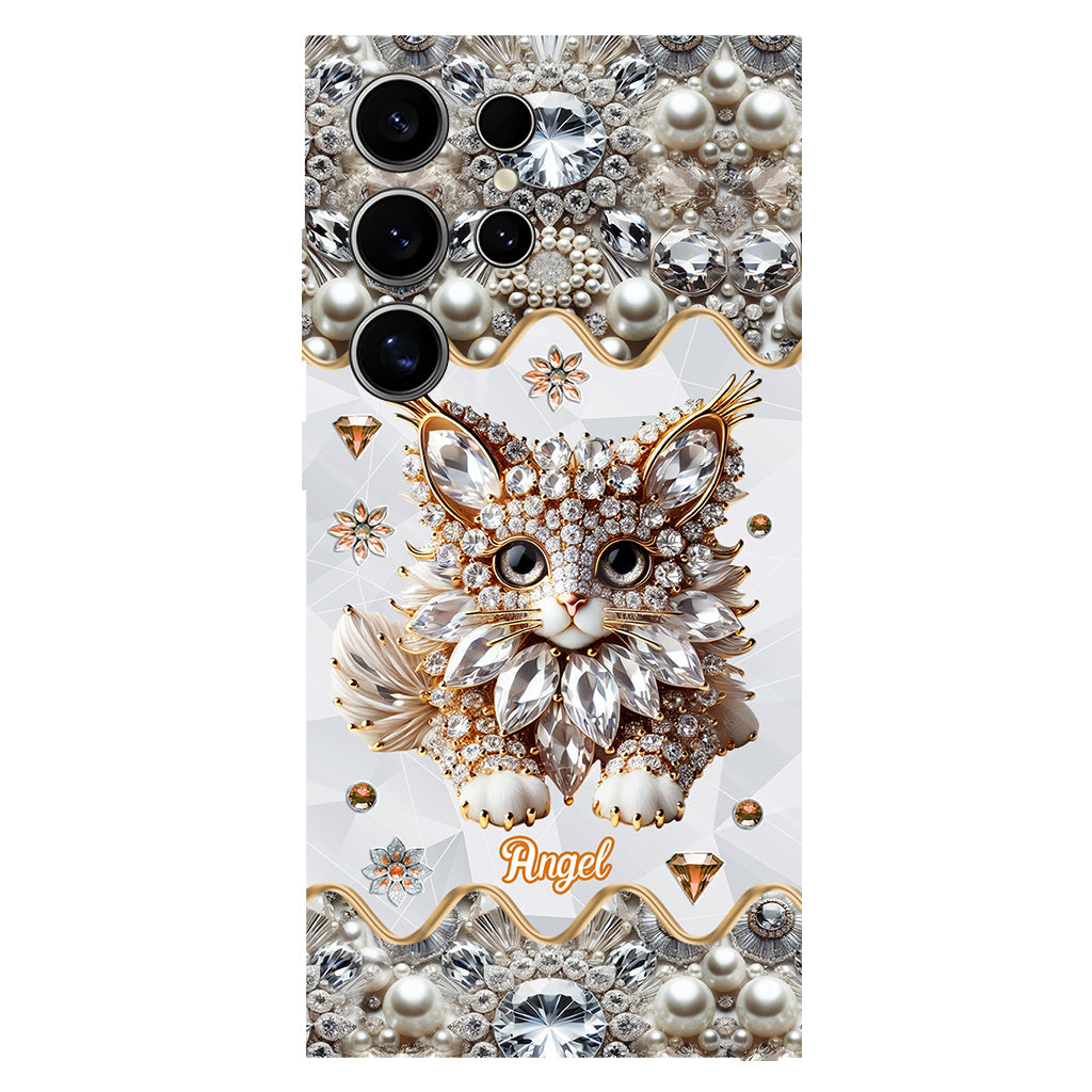 Liebe zur Perserkatze – Personalisierte Handyhülle mit Katzenmotiv