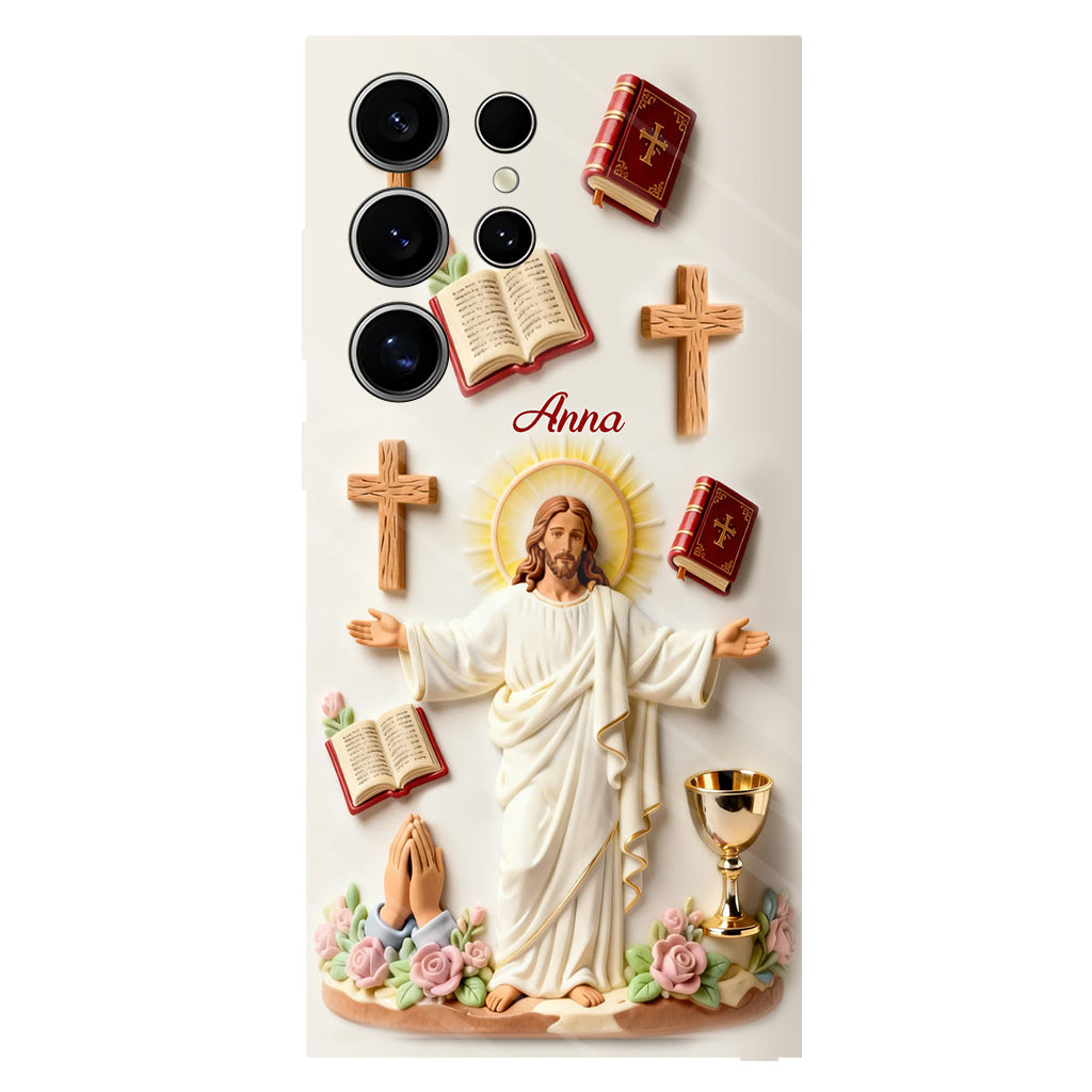 Faith Over Fear - Personalized Christian Full Print Phone Case