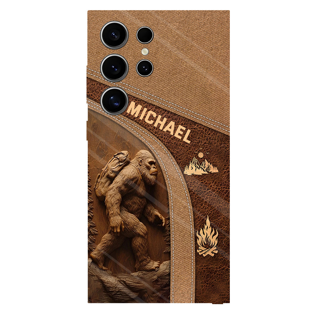 Sasquatch - Personalized Hiking Full Print Phone Case