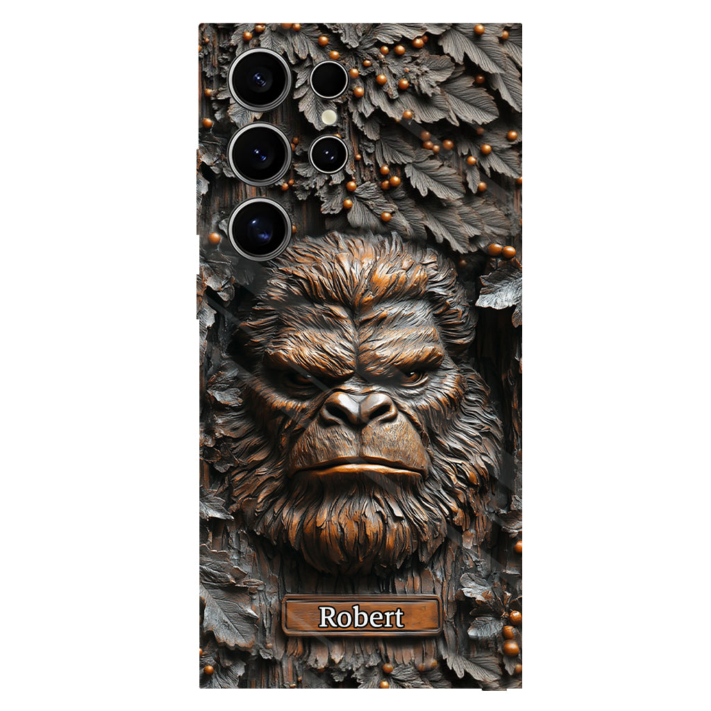 Sasquatch - Personalized Camping Full Print Phone Case