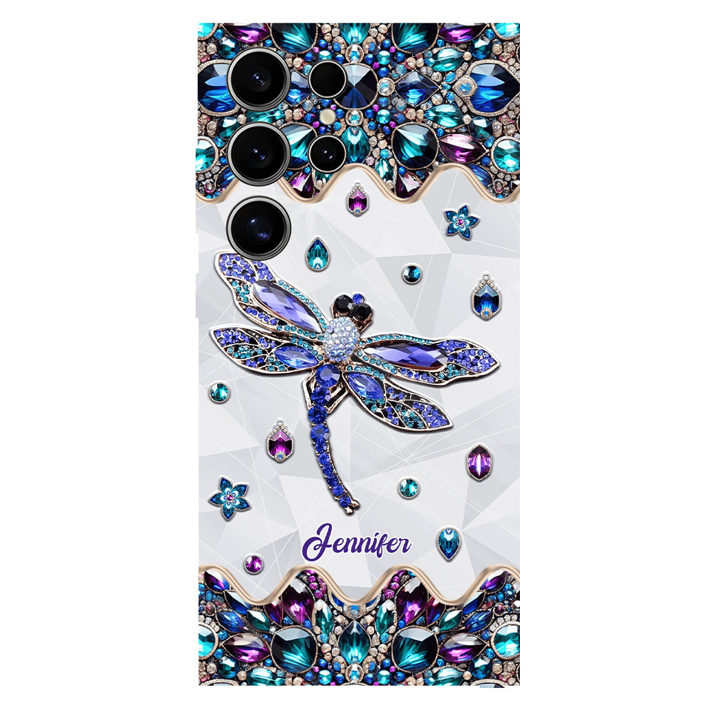 Love Dragonfly - Personalized Dragonfly Full Print Phone Case