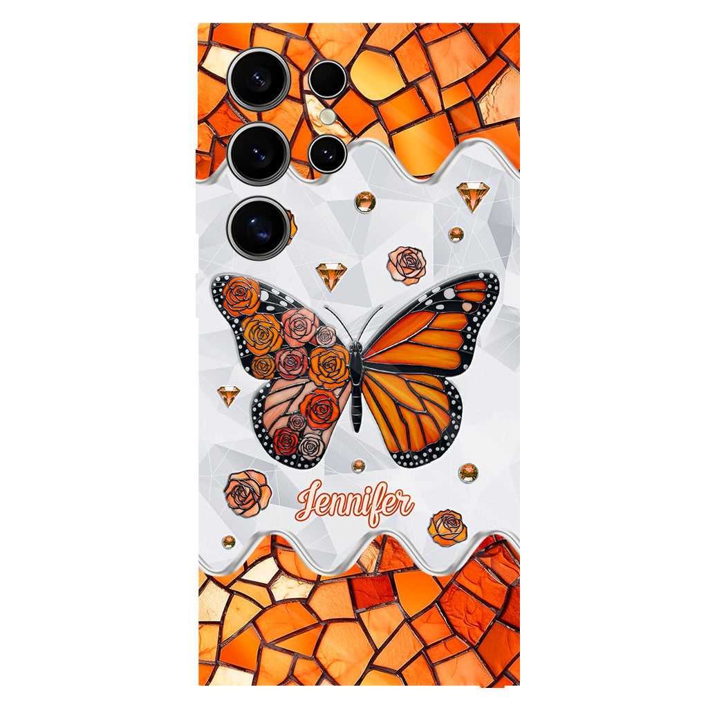 Wunderschöner Schmetterling – Personalisierte Handyhülle mit Schmetterlingsmotiv
