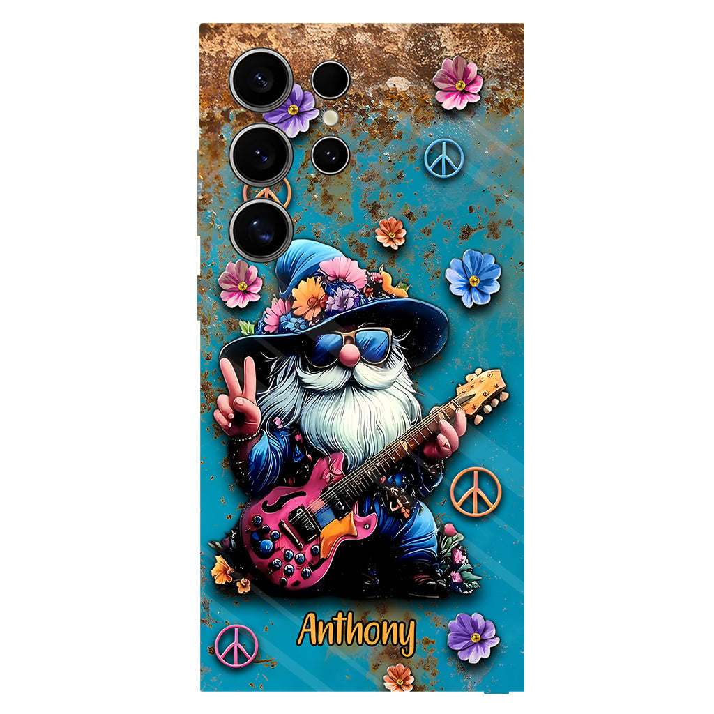 Hippie Gnome - Personalized Hippie Full Print Phone Case