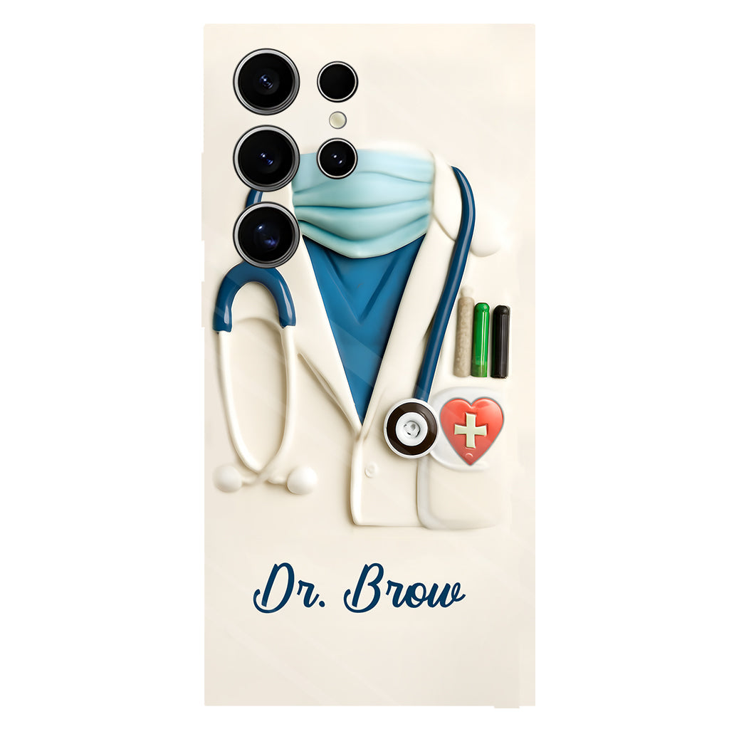 Medical Appreciation Design With Stethoscope - Personalized Full Print Phone Case