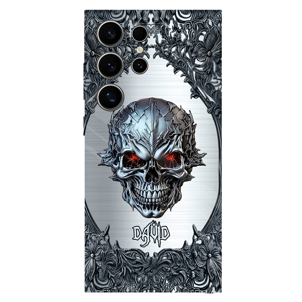 Cool Skull - Personalized Skull Full Print Phone Case
