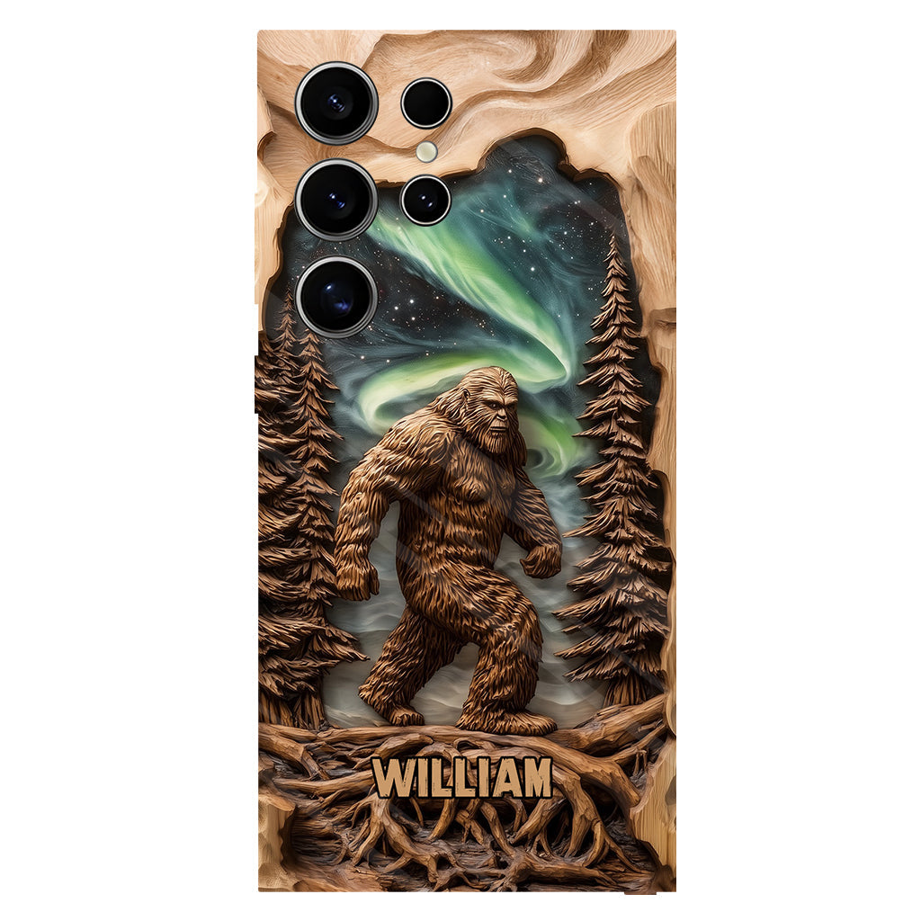 Auf in den Wald! - Personalisierte Handyhülle mit Wandermotiv
