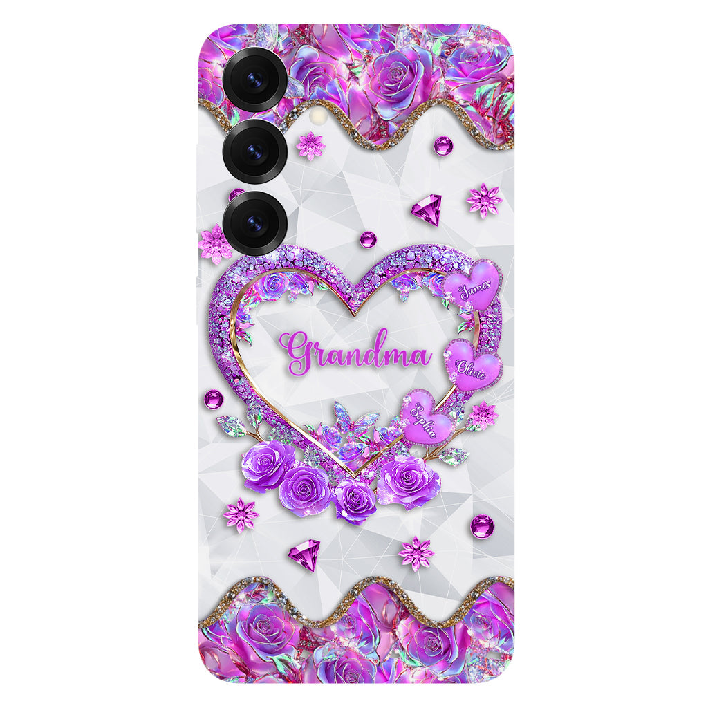 Omas Lieblinge - Personalisierte Handyhülle mit Oma-Motiv