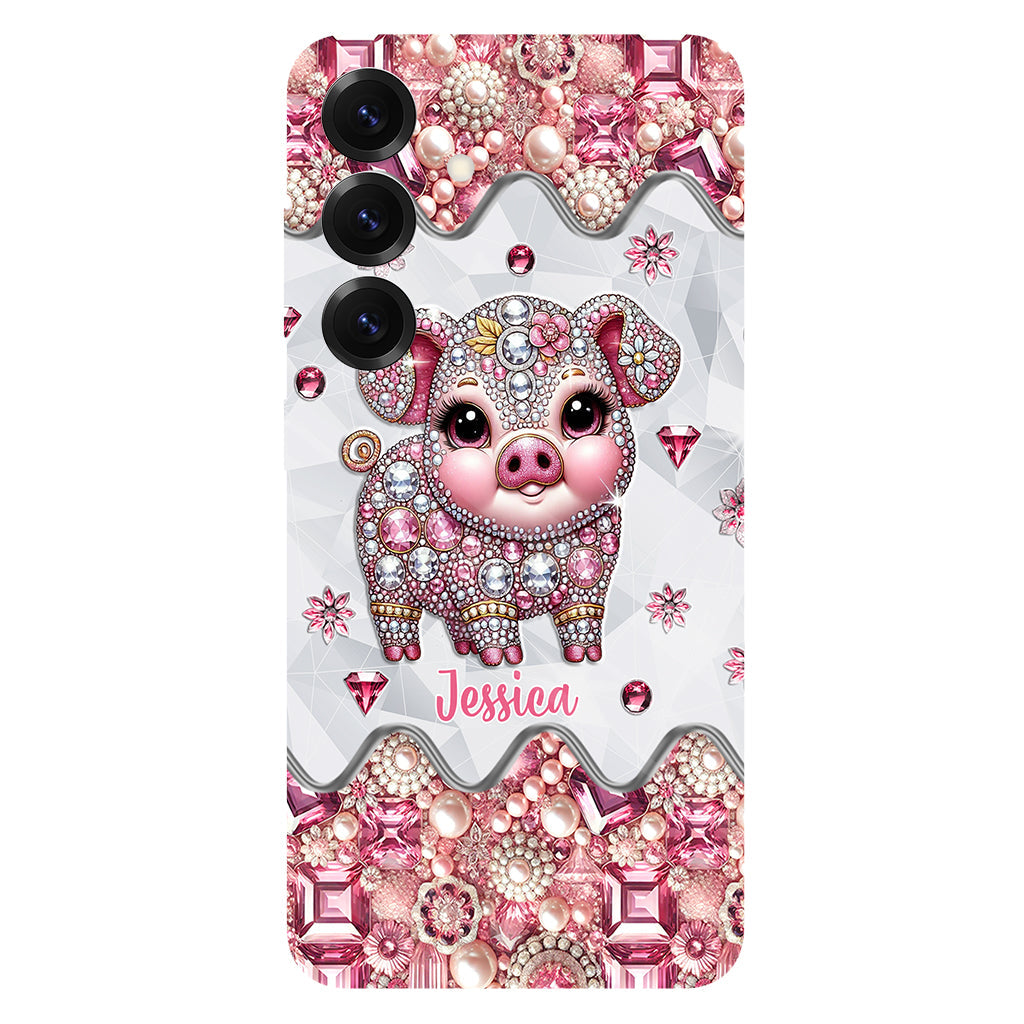 Cute Pig - Personalized Pig Lover Full Print Phone Case