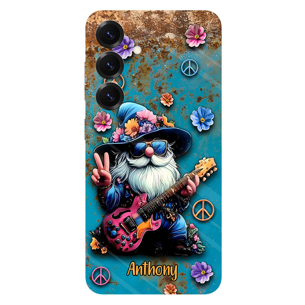 Hippie Gnome - Personalized Hippie Full Print Phone Case