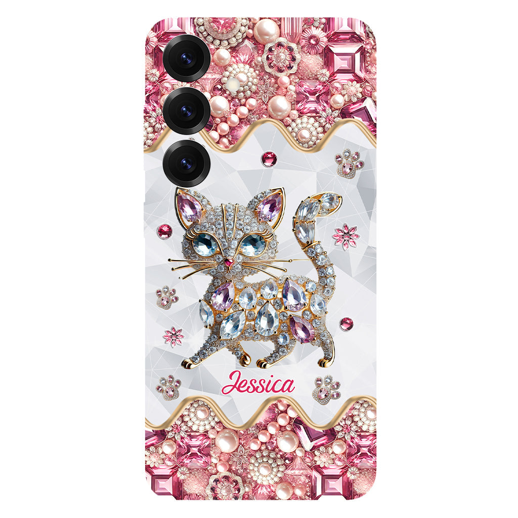 Just A Girl Who Loves Cats - Personalized Cat Full Print Phone Case