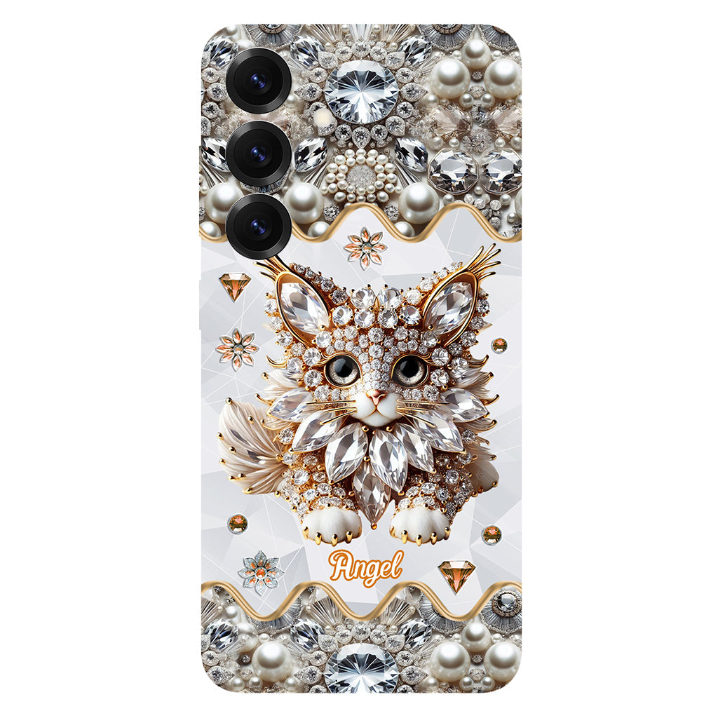 Liebe zur Perserkatze – Personalisierte Handyhülle mit Katzenmotiv