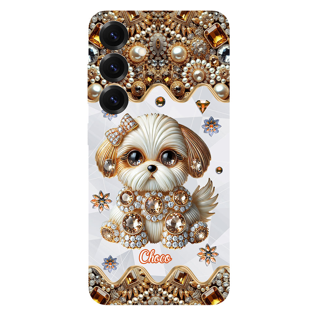 Liebe Shih Tzu - Personalisierte Handyhülle mit Hundemotiv