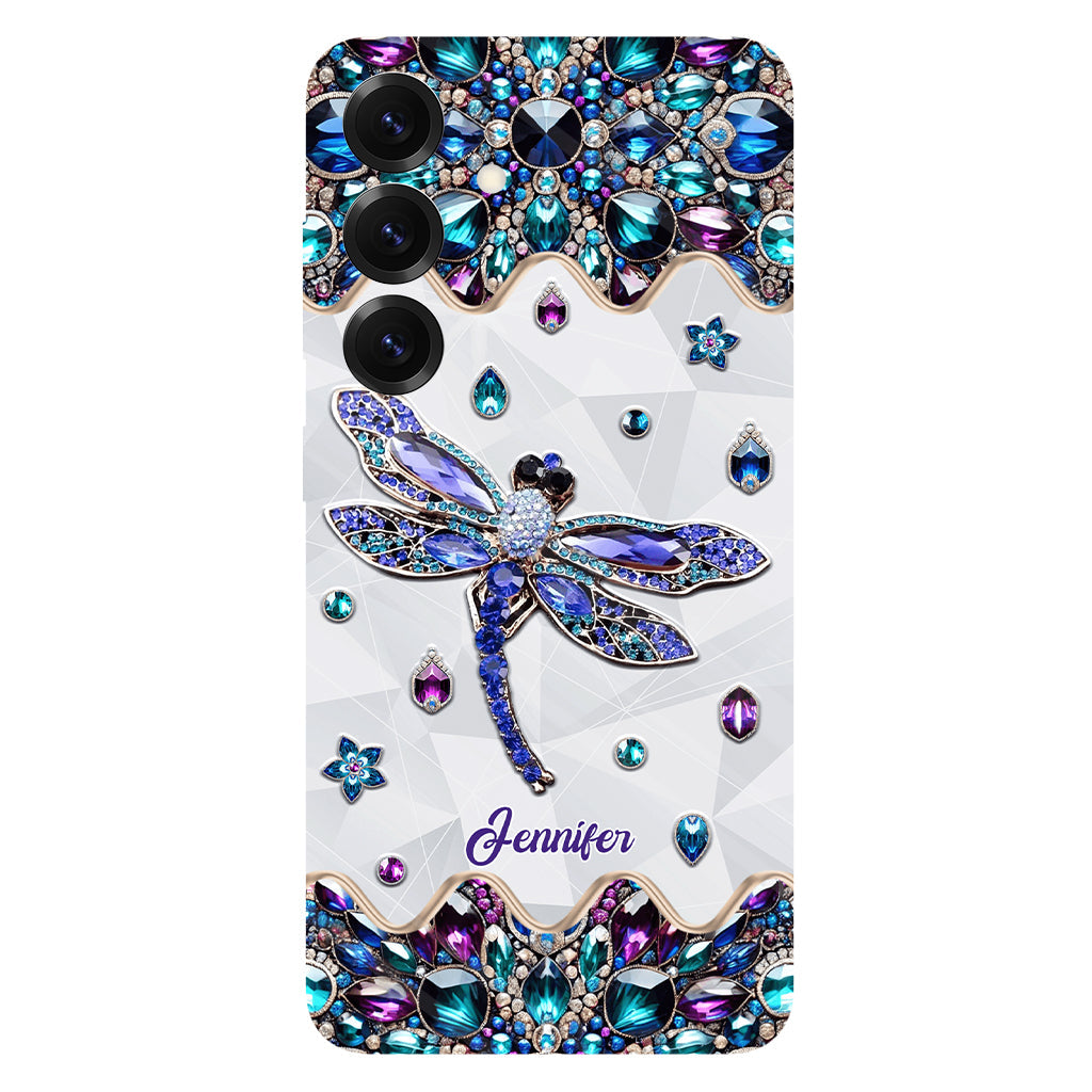 Love Dragonfly - Personalized Dragonfly Full Print Phone Case