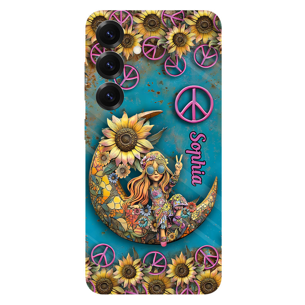 Hippie Soul – Personalisierte Handyhülle mit Hippie-Vollbilddruck