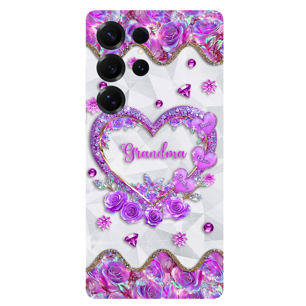 Omas Lieblinge - Personalisierte Handyhülle mit Oma-Motiv