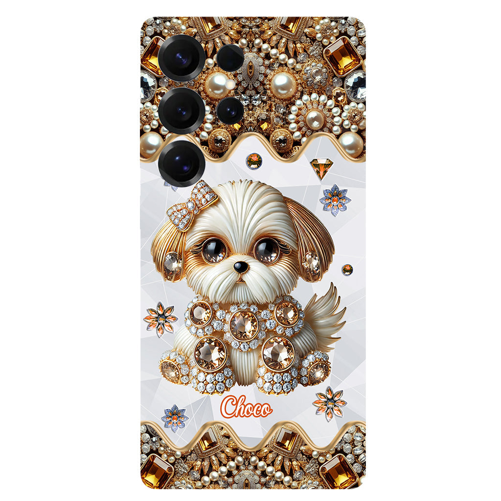 Liebe Shih Tzu - Personalisierte Handyhülle mit Hundemotiv