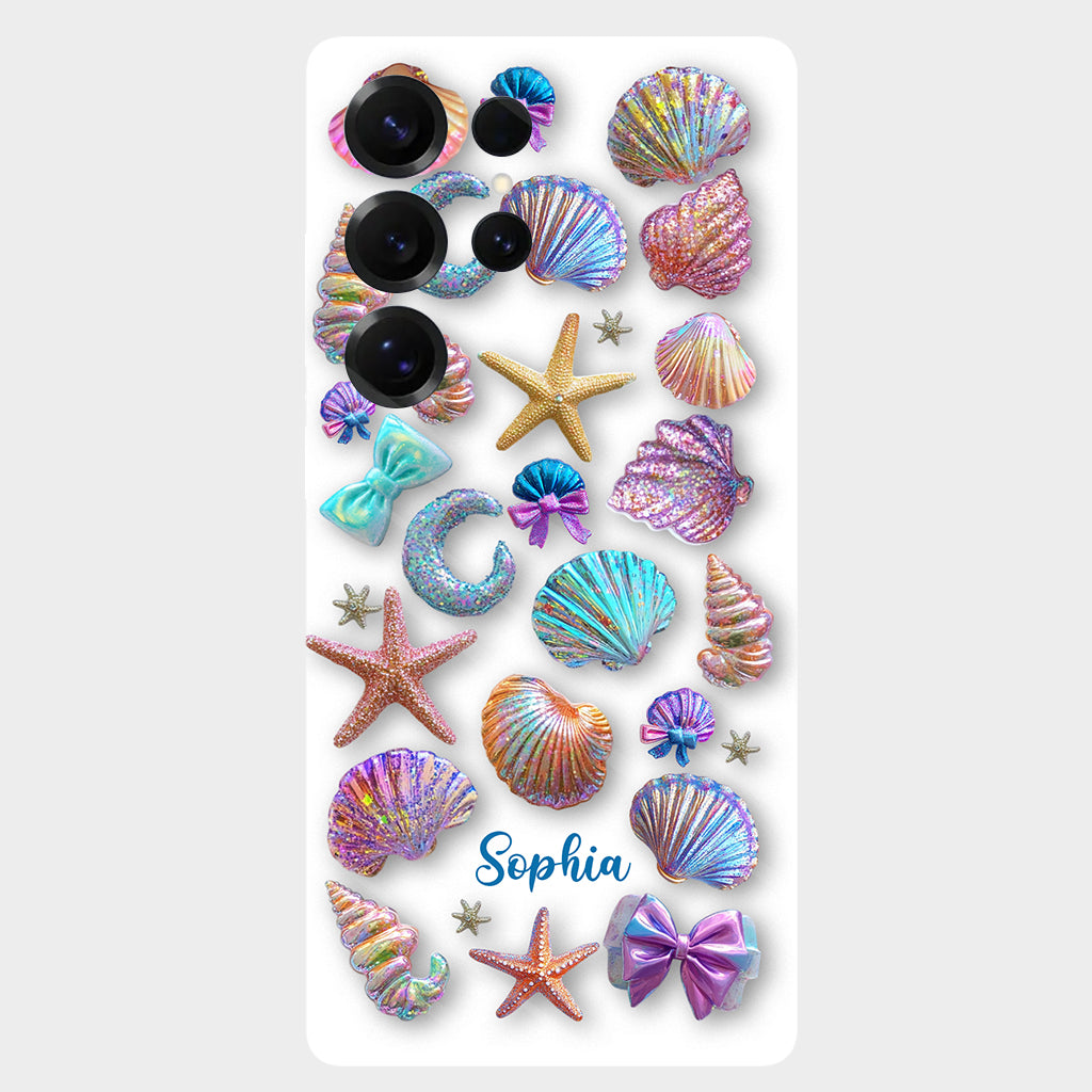 Salty Lil' Beach – Personalisierte Handyhülle für Meeresliebhaber mit vollflächigem Aufdruck