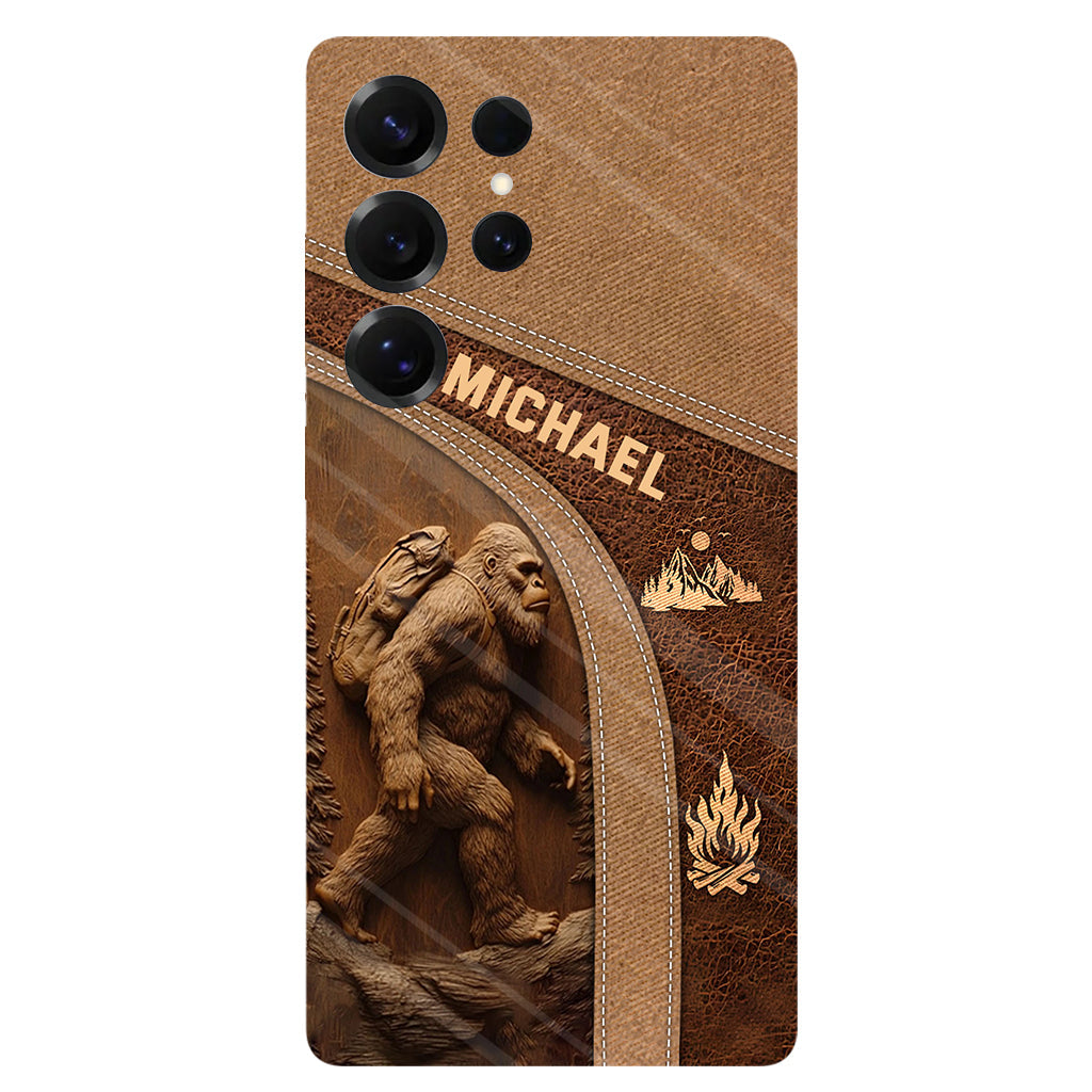 Sasquatch - Personalized Hiking Full Print Phone Case