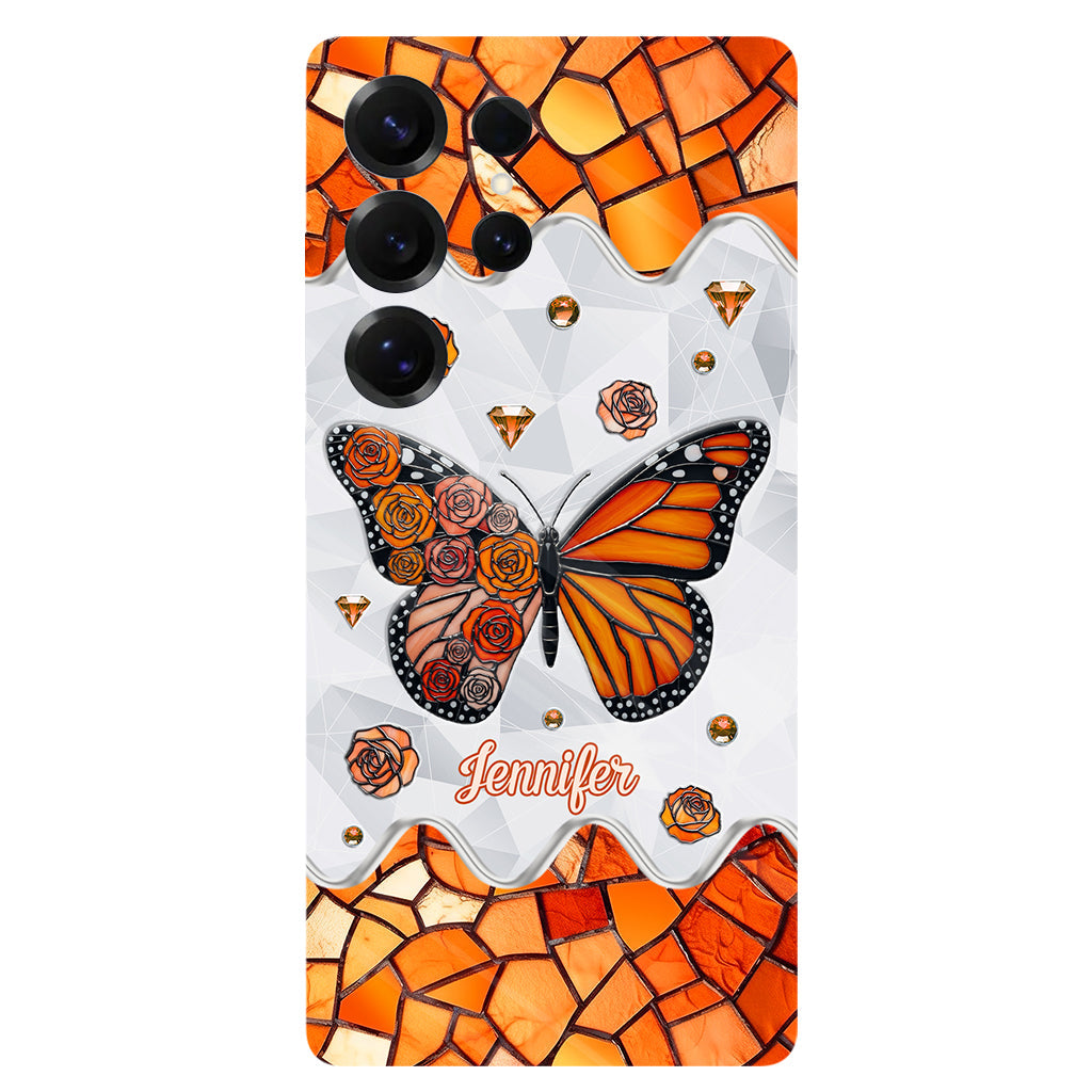 Wunderschöner Schmetterling – Personalisierte Handyhülle mit Schmetterlingsmotiv