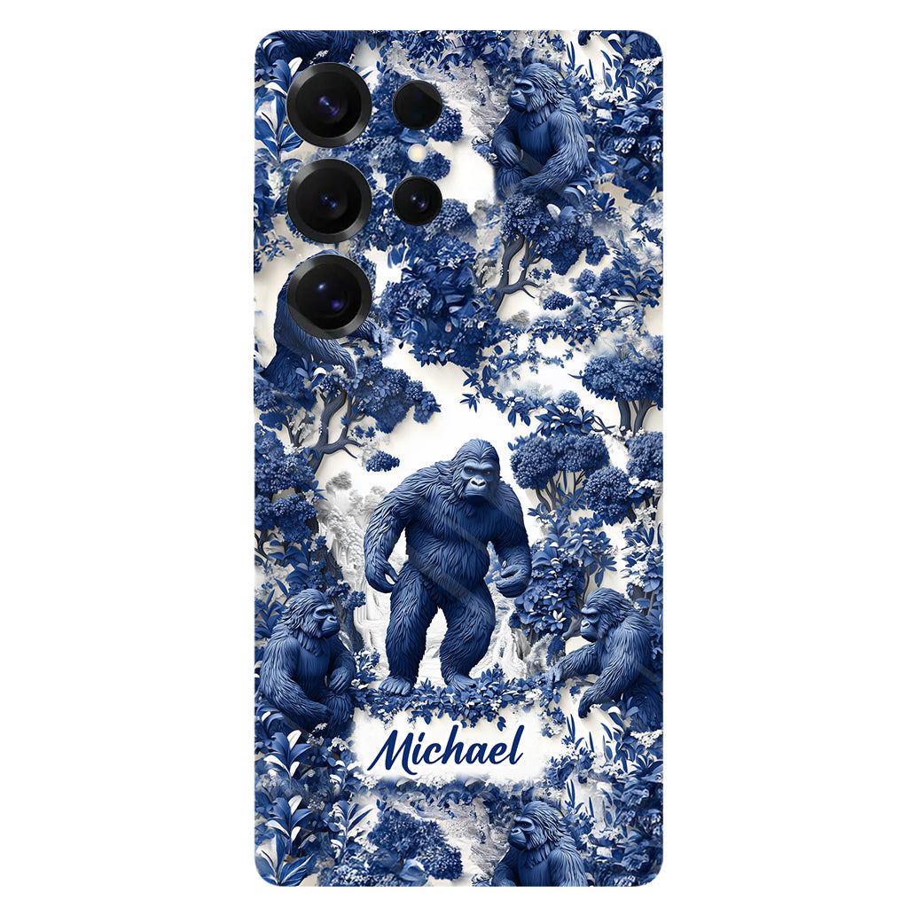 Bigfoot Summer Vibes - Personalized Hiking Full Print Phone Case