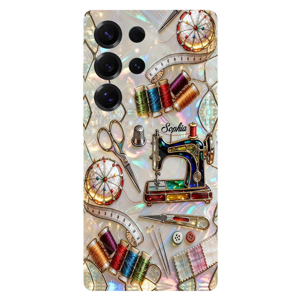 Love Sewing - Personalized Sewing Full Print Phone Case