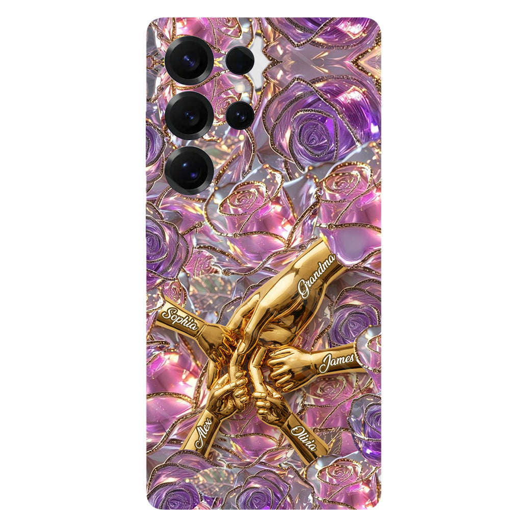 Holding Hands - Personalized Mother Full Print Phone Case