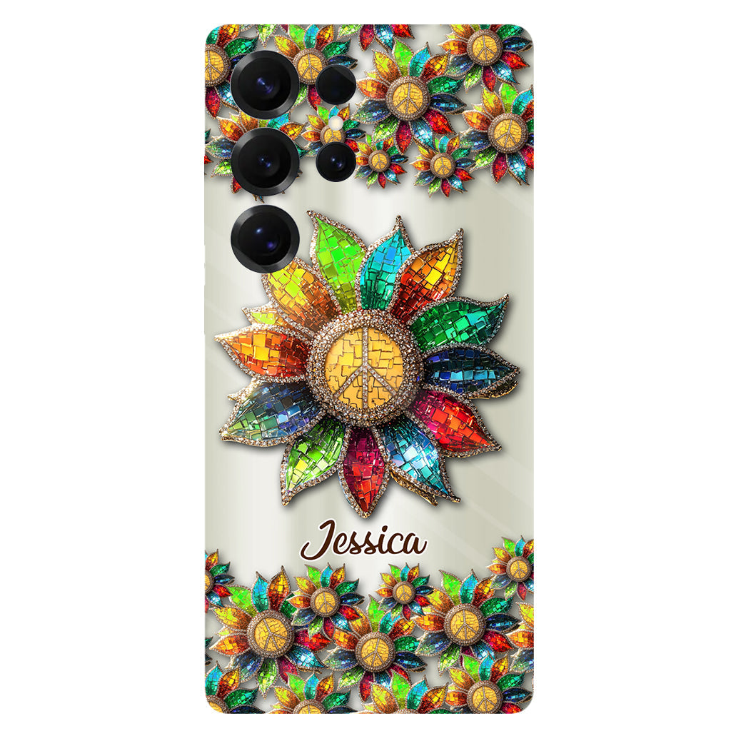 Hippie Soul – Personalisierte Handyhülle mit Hippie-Vollbilddruck