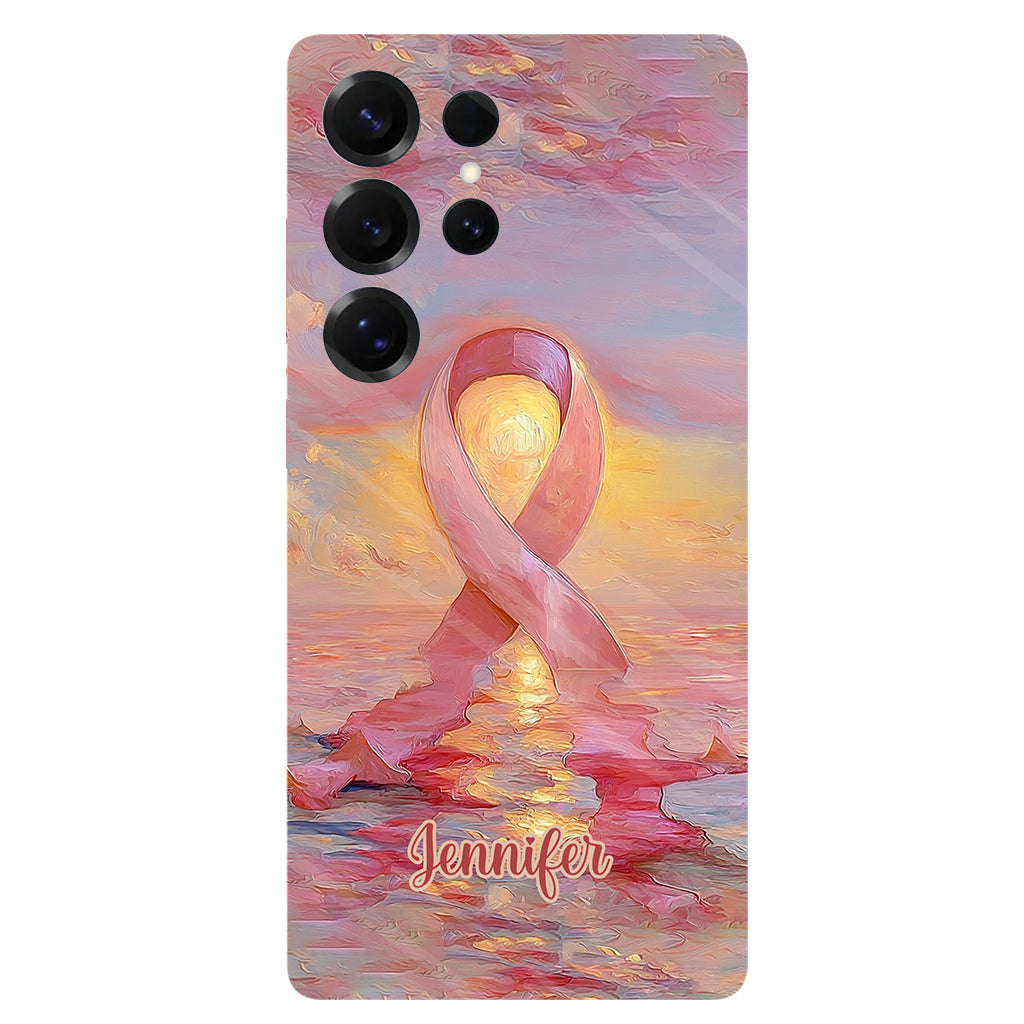 Strong Warriors - Personalized Breast Cancer Awareness Full Print Phone Case