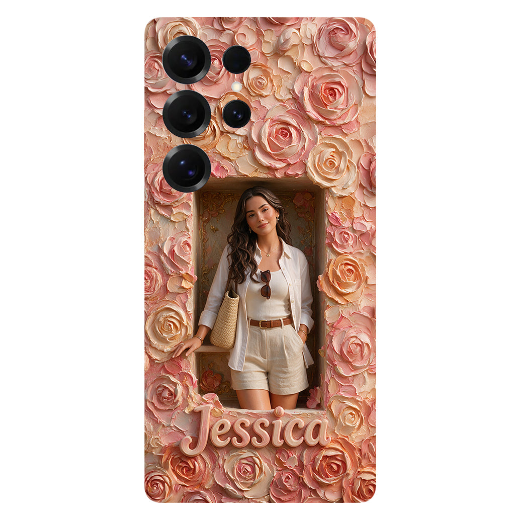 Beautiful Flowers - Personalized Birth Month Flower Full Print Phone Case