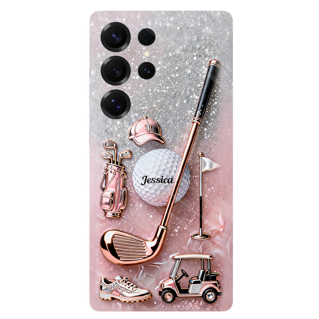 Love Golf – Personalisierte Handyhülle mit Golf-Vollbild