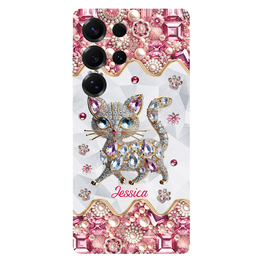 Just A Girl Who Loves Cats - Personalized Cat Full Print Phone Case