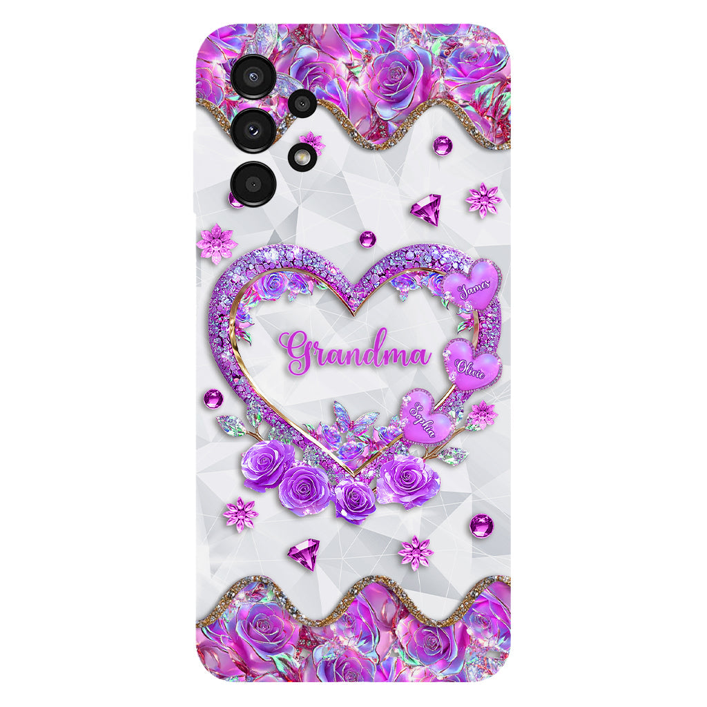 Omas Lieblinge - Personalisierte Handyhülle mit Oma-Motiv