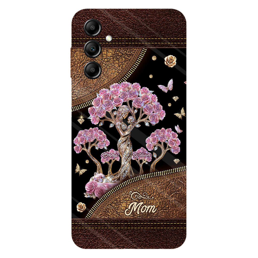 Die Liebe zwischen Mutter und ihren Kindern – Personalisierte Handyhülle mit Muttermotiv