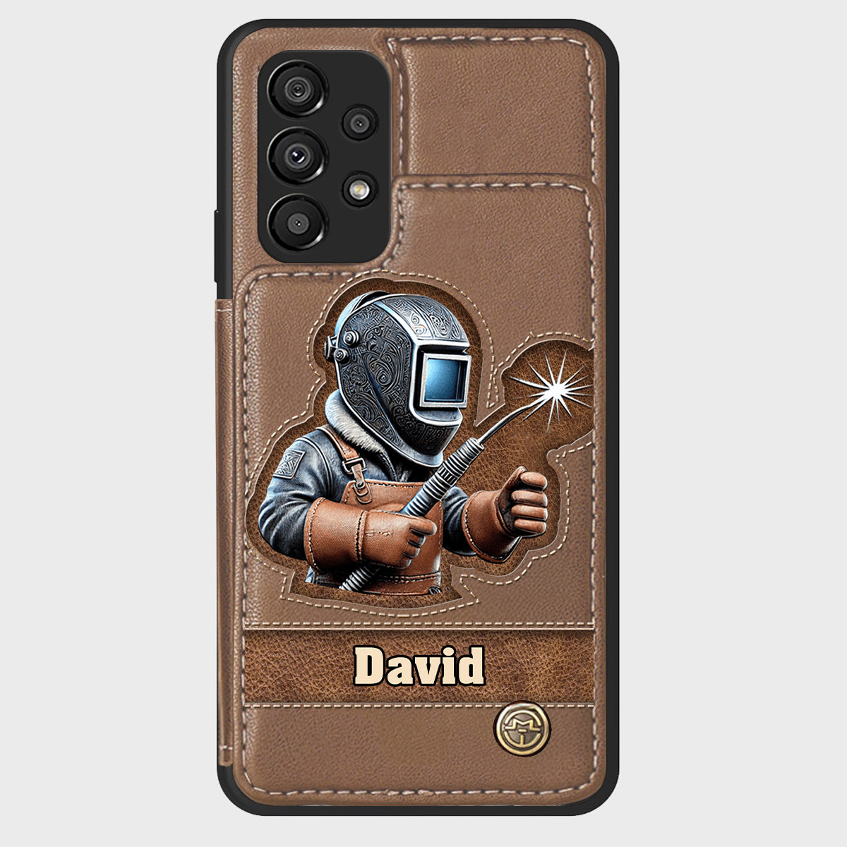 Aus Starken werden Schweißer – Personalisierte Handyhülle mit Schweißer-Motiv