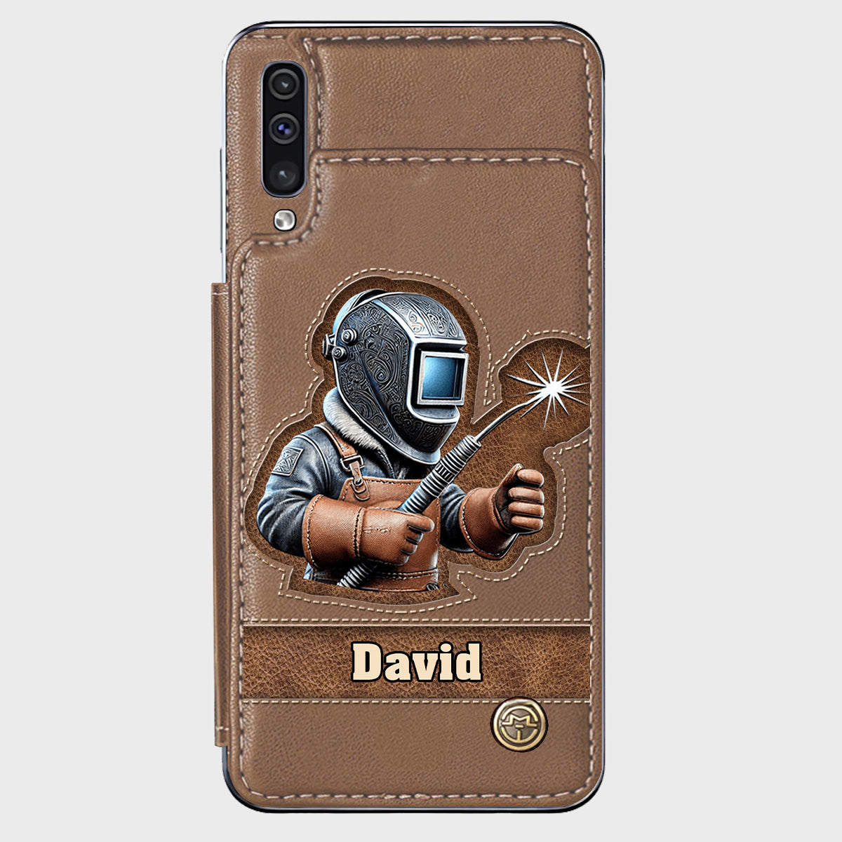 Aus Starken werden Schweißer – Personalisierte Handyhülle mit Schweißer-Motiv