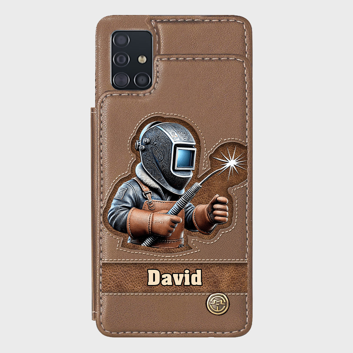 Aus Starken werden Schweißer – Personalisierte Handyhülle mit Schweißer-Motiv