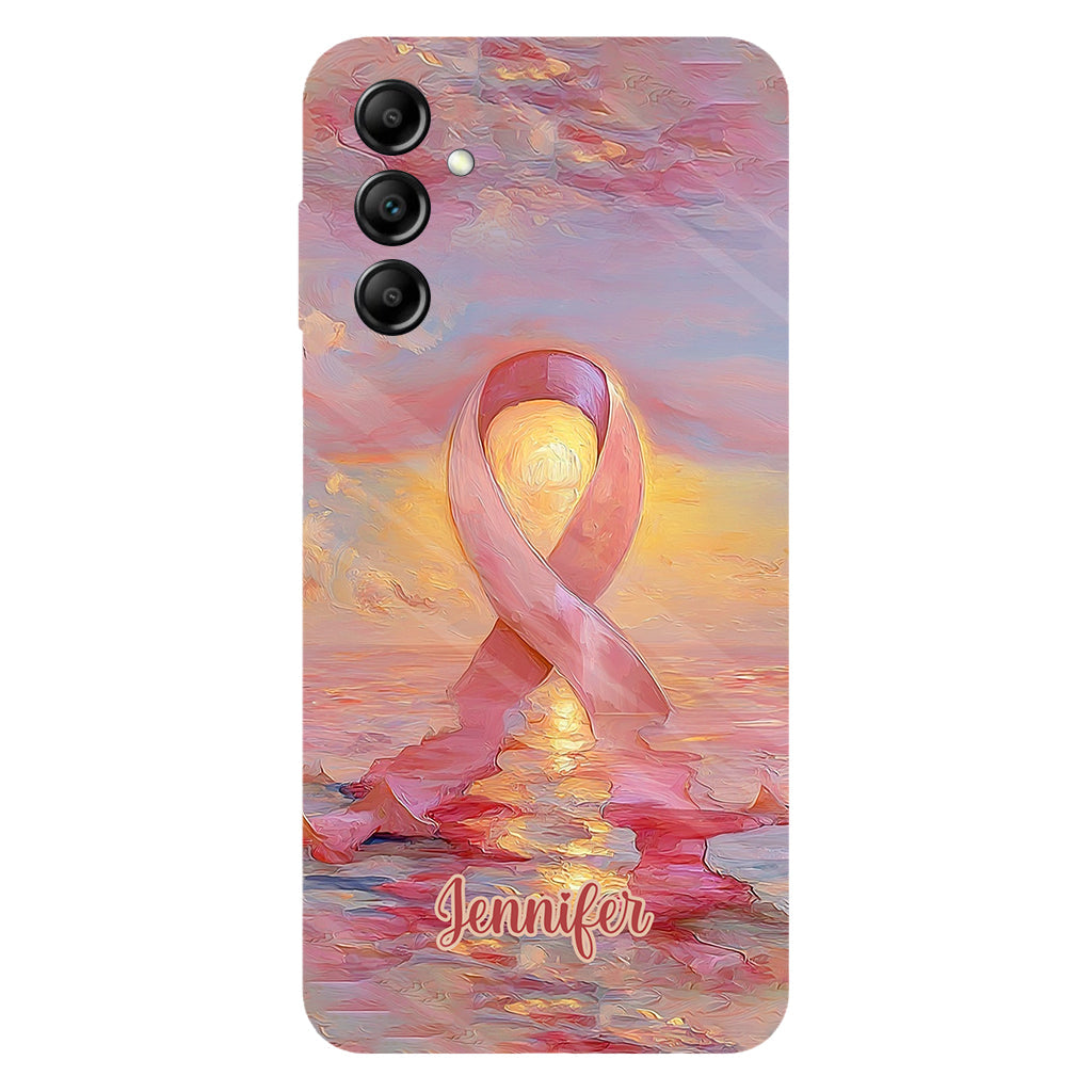 Strong Warriors - Personalized Breast Cancer Awareness Full Print Phone Case